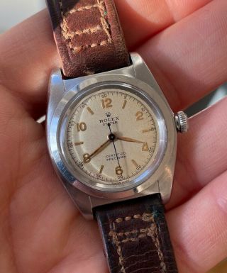 Rare Vintage Rolex Oyster Certified Precision Chronometer Ref.  2765 Watch 1940s 2