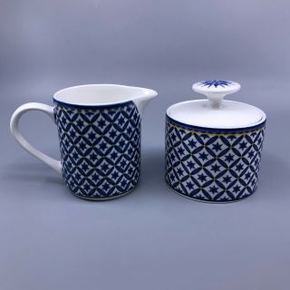 Victoria Beale Williamsburg Porcelain Cream And Sugar Set