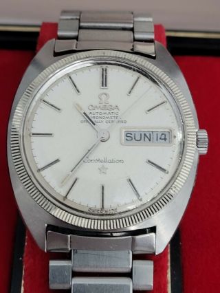 Omega Automatic Chronometer Constellation 1973 Day/Date and papers. 3