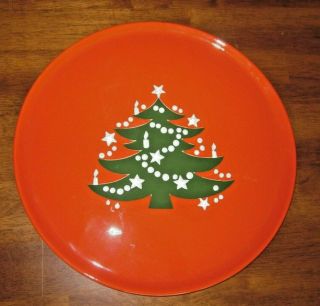 Waechtersbach Holiday Christmas Tree Serving Platter Plate 12,  Inch West Germany
