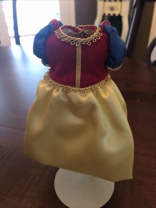 Madame Alexander 8” Snow White Dress Only