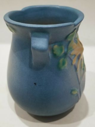 Roseville Pottery Columbine Vase blue 12 - 4 