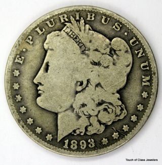 Key Date 1893 - O Morgan Silver Dollar