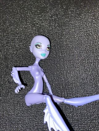 Monster High Create - A - Monster Sea Monster Doll Nude Mattel Purple Fins