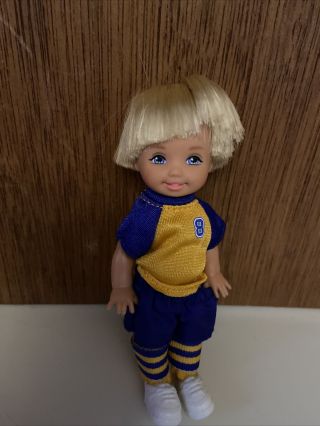 1999 Mattel Tommy Soccer Doll Kellys Friend Barbies Little Sister