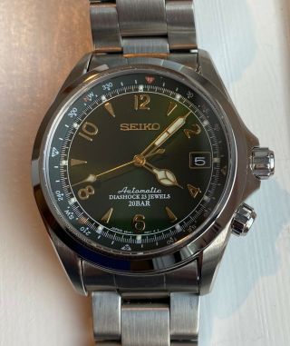Seiko Sarb017 Alpinist Made In Japan Automatic Watch,