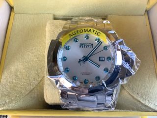 Invicta Reserve Ltd Ed Eyal Lalo Man Of War Swiss Made Automatic Watch Diamond
