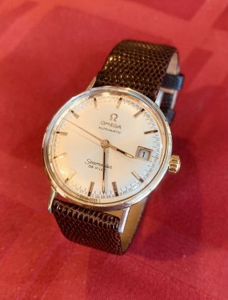 Omega Seamaster Deville Automatic 14k Gold Filled Watch Runs Well Swiss Made