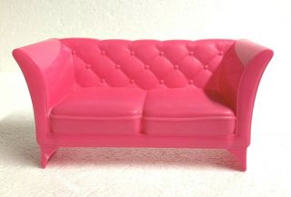 2015 Barbie Dream House Replacement Pink Sofa Couch Living Room Mattel Cjr47