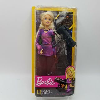 Barbie National Geographic Astrophysicist Doll & Telescope Star Map,  Space.