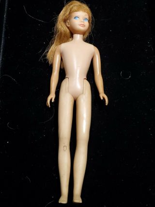 Vintage 1963 Mattel Barbie Skipper Doll Red Hair Bendable Legs Tlc