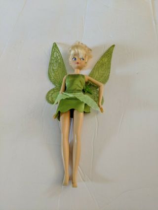 Disney Mattel 1987 Tinkerbell Peter Pan Flying Fairy Barbie Sister Doll 10 "
