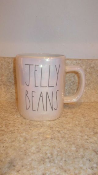 Rae Dunn Iridescent Easter Jelly Bean Mug 2021