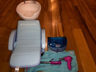 American Girl Doll Spa Chair,  Accessories Gently -