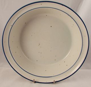 Trend Pacific Earthstone Blue Reef Round 9 " Vegetable Serving Bowl (wide Base)
