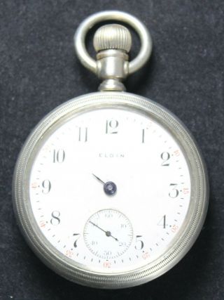 1911 Elgin Grade 317 18s 15j Pocket Watch W/ Of Swing - Out Case - Parts/repair
