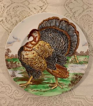W.  R.  Midwinter Ltd. ,  Burslem,  England " Turkey " 10”plate