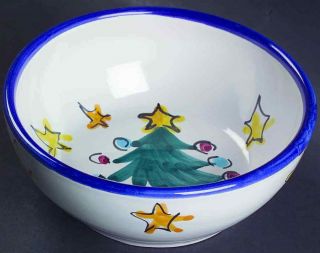Vietri (italy) Natale Soup Cereal Bowl 2382793