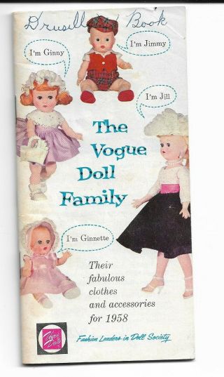 The Vogue Doll Family - Booklet 1958 - 48 Pages