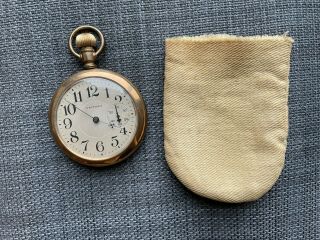 Vintage WALTHAM Pocket Watch,  21 Jewel,  10K Gold Filled Case,  NOT 2