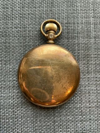 Vintage WALTHAM Pocket Watch,  21 Jewel,  10K Gold Filled Case,  NOT 3