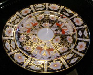 Royal Crown Derby Traditional Imari Porcelain 10 1/4 " Dinner Plate 2451 N/r