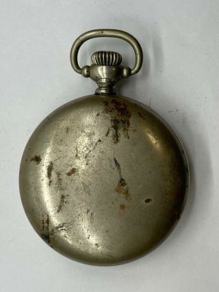 Antique Waltham 17 Jewels Men ' s Pocket Watch 2