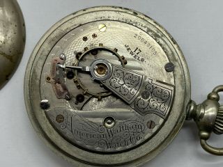 Antique Waltham 17 Jewels Men ' s Pocket Watch 3