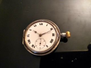Buren 15 Jewel Silver 925 Pocket Watch Restoration Project Vintage W,  H,  S