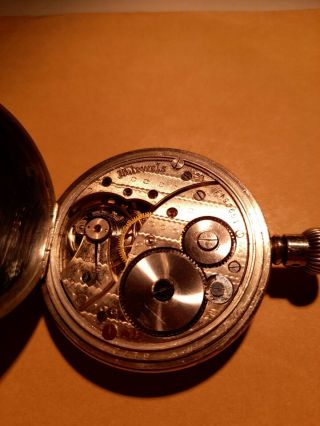 A Rare Vintage Solid Silver J.  W.  Benson.  case Pocketwatch.  As Needing Serviced 3