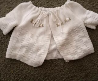 Vintage Baby Doll Sweater For 12 Or 13 " Doll