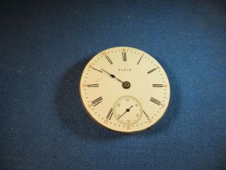 Watchmaker Estate Vintage Elgin 18s Bw Raymond18s P/w Movement 4 Parts/restore