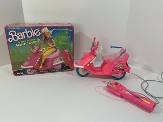 Arco Fashion Doll Remote Control Barbie Action Scooter Iob
