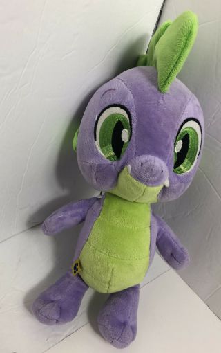 Build A Bear My Little Pony Spike The Dragon Plush Soft Toy Stuffed Purple Green