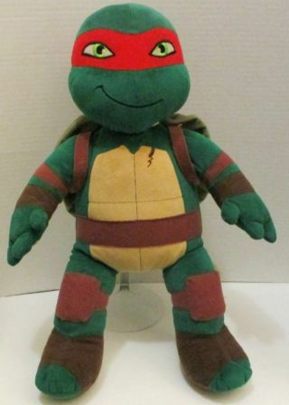 Build A Bear Teenage Mutant Ninja Turtles Raphael With Shell 18 " Plush Doll Toy