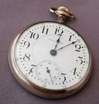 1908 Waltham Grade 630 16s 17j Pocket Watch - No Balance Inside