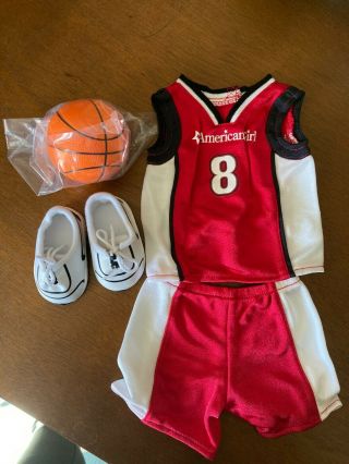American Girl Doll Basketball Outfit Retired Euc