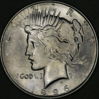 1926 - D Peace Dollar $1 - Gem Uncirculated