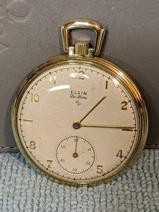 Vintage Elgin 10k Gold Filled Pocket Watch