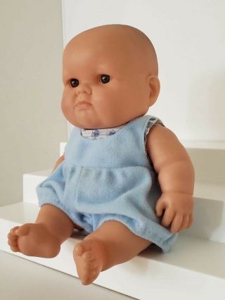 Berenguer Baby Girl Grumpy Pouty Face Doll Vinyl 9 "