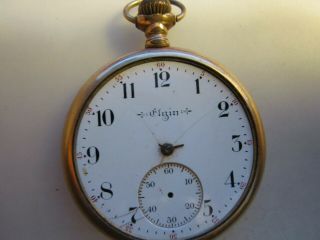 Elgin 17 Jewels Vintage Pocket Watch 1 - 29