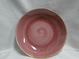 Steelite Craft,  England: Raspberry (pink) Coupe Bowl (s),  8 1/2 " X 1 1/2 "