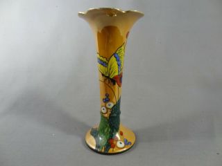 Nippon (old Noritake) Luster/ware Vas.  8 1/4 " Tall.