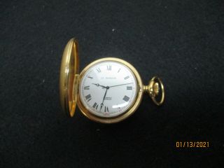 La Marque 17 Jewels Incabloc Swiss Made Gold Pocketwatch