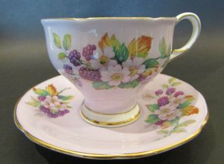 Vintage Paragon Lilac In Color Teacup And Saucer