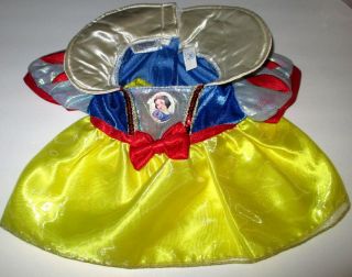 Build A Bear Babw Snow White Princess Dress Outfit Costume Teddy Clothes Disney