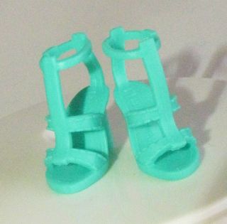 SHOES MATTEL BARBIE LANDMARKS STATUE OF LIBERTY STRAPPY SHOES FOR MODEL MUSE 2