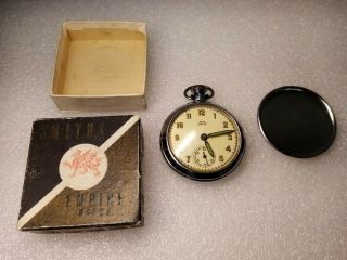 Vintage Boxed Smiths Empire Pocketwatch Made In Great Britain Horology 148