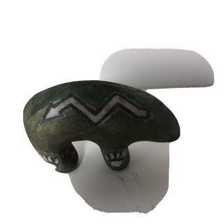 Vintage Jeremy Diller “zuni Fetish Bear” Raku Pottery Figure 3.  5” X 2.  5”