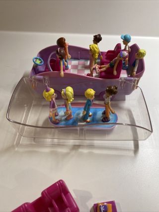 2003 Polly Pocket Mini MAGNETIC Party Van And Accessories 3
